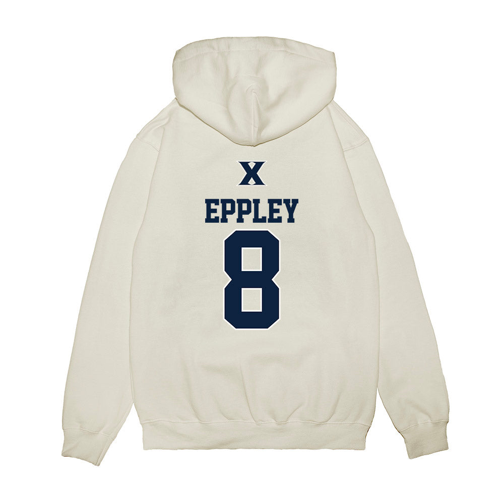 Xavier - NCAA Baseball : Sam Eppley - USA Premium Hooded Sweatshirt-1