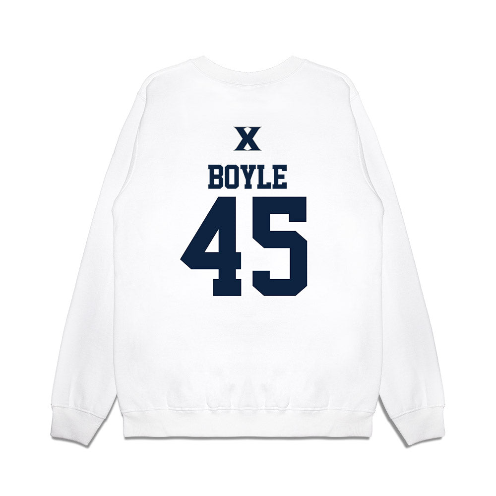 Xavier - NCAA Baseball : Nick Boyle - USA Premium Crewneck Sweatshirt-1