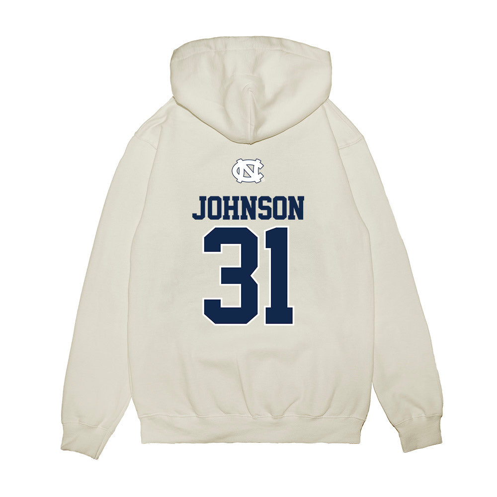 UNC - NCAA Baseball : Olin Johnson - USA Premium Hooded Sweatshirt-1