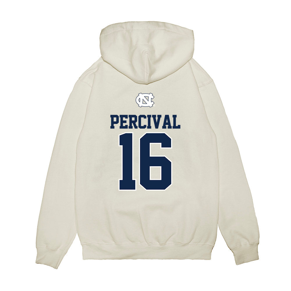 UNC - NCAA Baseball : Kyle Percival - USA Premium Hooded Sweatshirt-1