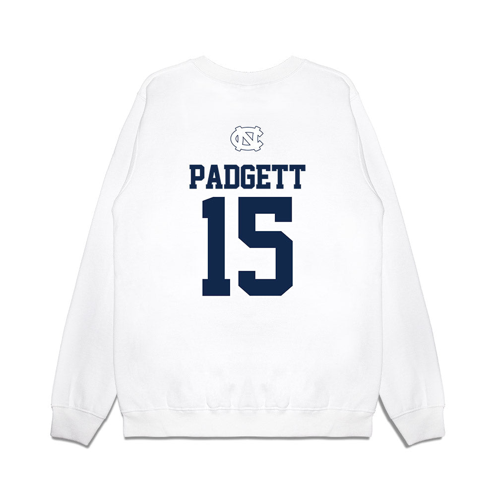 UNC - NCAA Baseball : Cameron Padgett - USA Premium Crewneck Sweatshirt-1