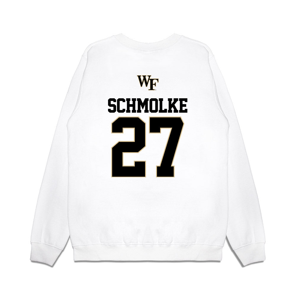 Wake Forest - NCAA Baseball : Luke Schmolke - USA Premium Crewneck Sweatshirt-1
