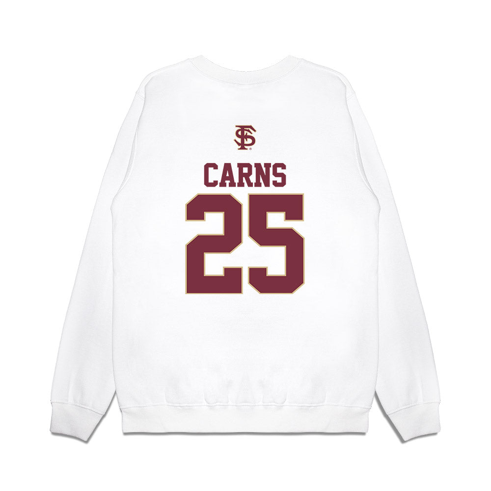 FSU - NCAA Baseball : Hunter Carns - USA Premium Crewneck Sweatshirt-1