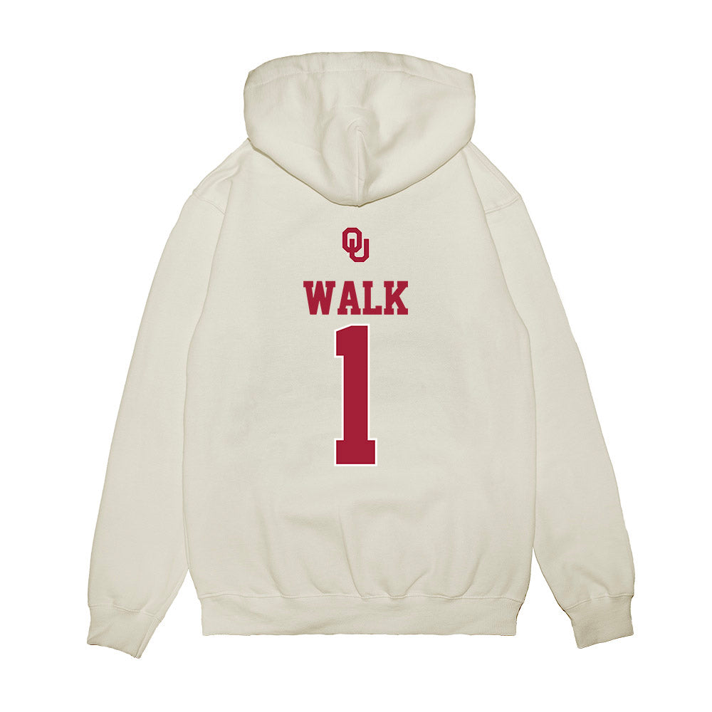 Oklahoma - NCAA Baseball : Jason Walk - USA Premium Hooded Sweatshirt-1