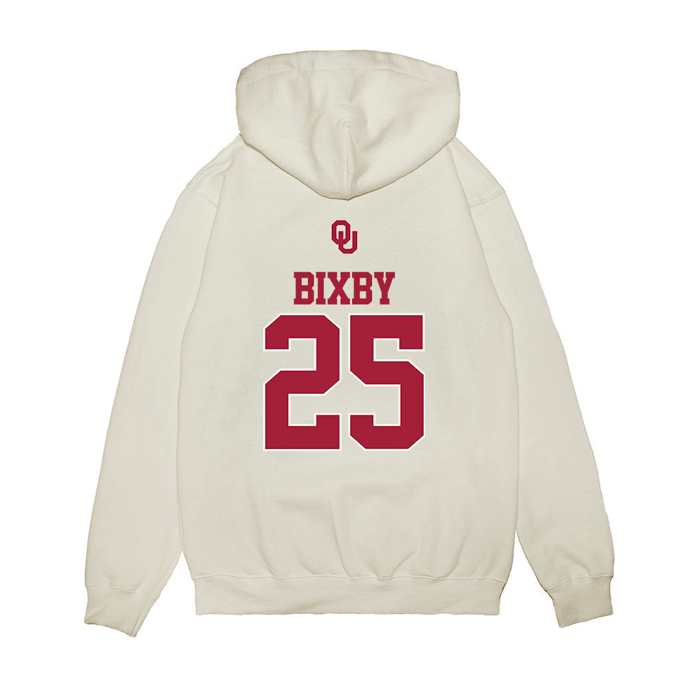 Oklahoma - NCAA Baseball : Mason Bixby - USA Premium Hooded Sweatshirt-1