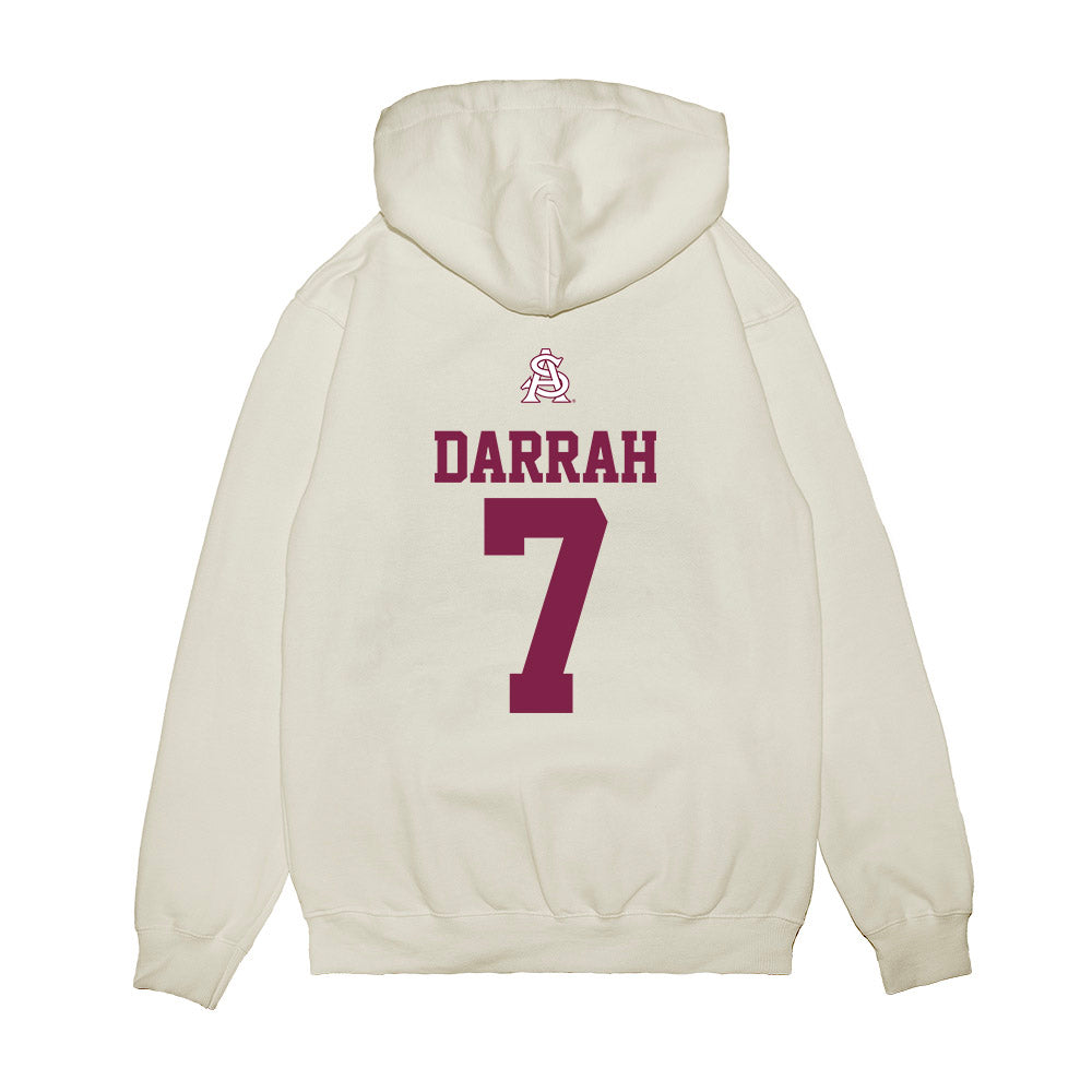 Arizona State - NCAA Baseball : Ryan Darrah - USA Raglan Premium Hooded Sweatshirt-1