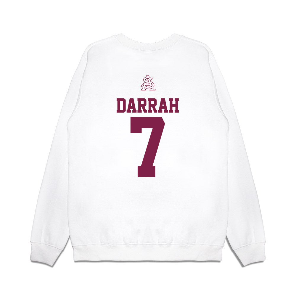 Arizona State - NCAA Baseball : Ryan Darrah - USA Raglan Premium Crewneck Sweatshirt-1