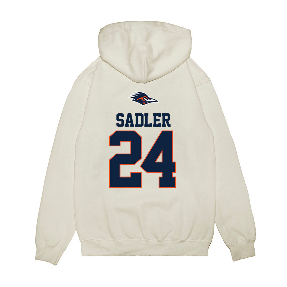 UTSA - NCAA Baseball : Cade Sadler - USA Raglan Premium Hooded Sweatshirt-1