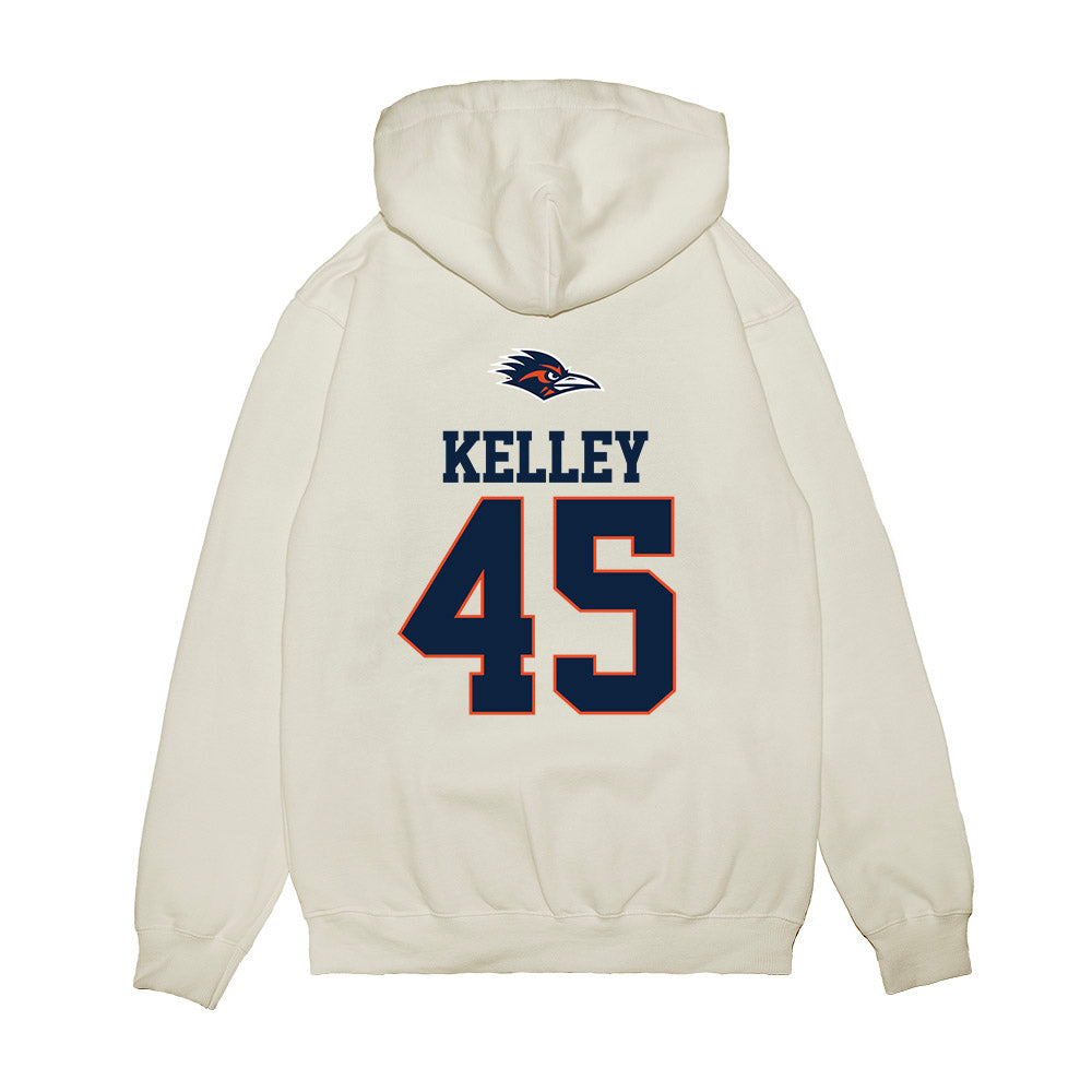 UTSA - NCAA Baseball : Connor Kelley - USA Raglan Premium Hooded Sweatshirt-1