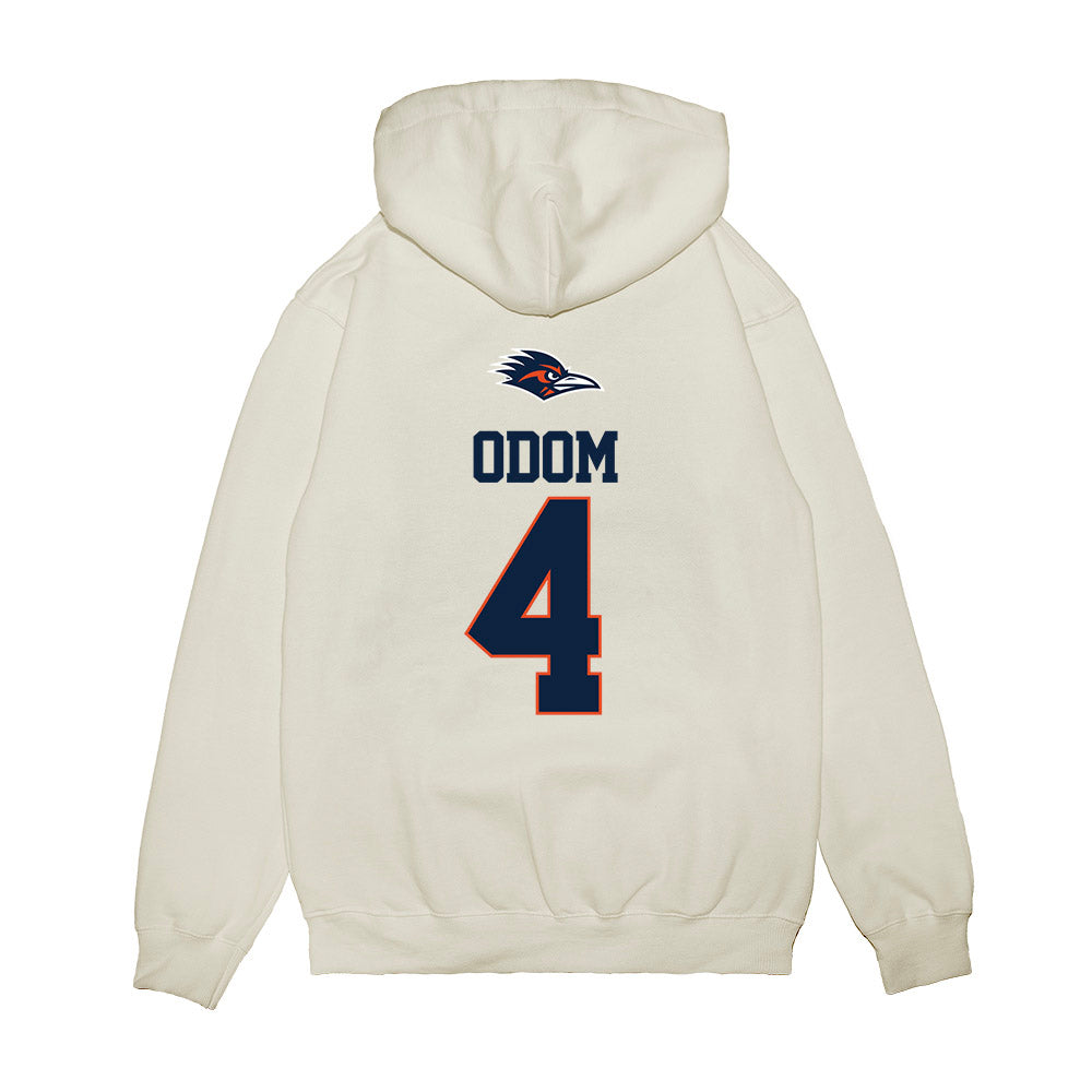 UTSA - NCAA Baseball : Tye Odom - USA Raglan Premium Hooded Sweatshirt-1