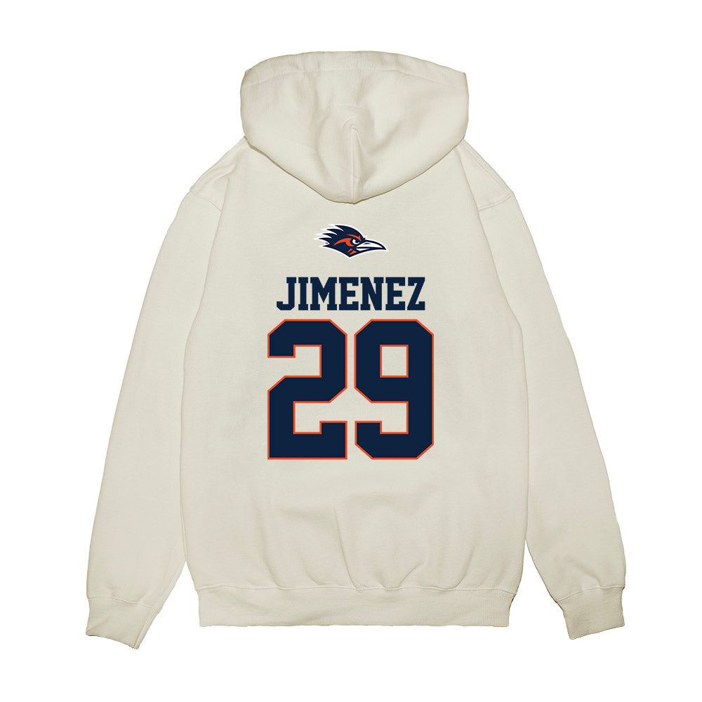 UTSA - NCAA Baseball : Jacob Jimenez - USA Raglan Premium Hooded Sweatshirt-1