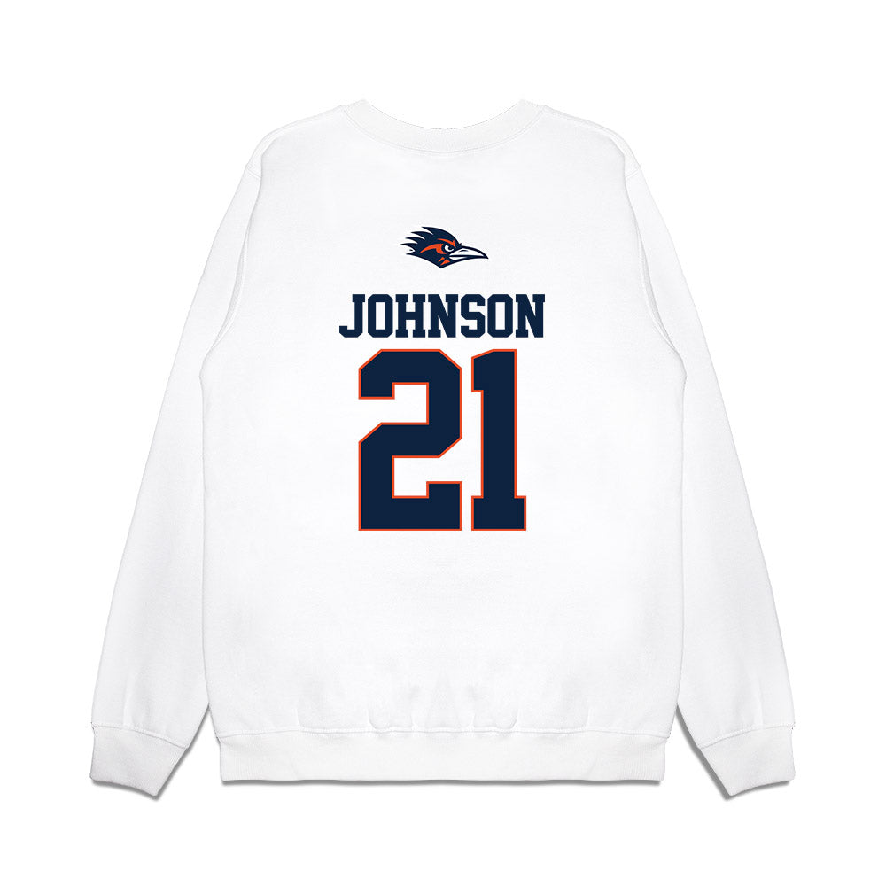UTSA - NCAA Baseball : Nathan Johnson - USA Raglan Premium Crewneck Sweatshirt-1