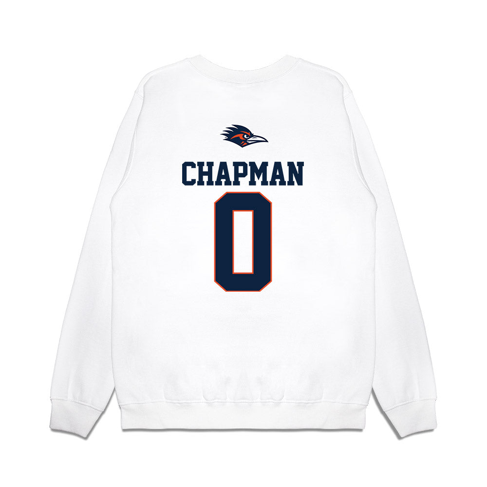 UTSA - NCAA Baseball : Ryley Chapman - USA Raglan Premium Crewneck Sweatshirt-1