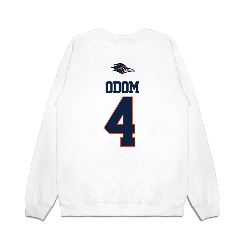 UTSA - NCAA Baseball : Tye Odom - USA Raglan Premium Crewneck Sweatshirt-1