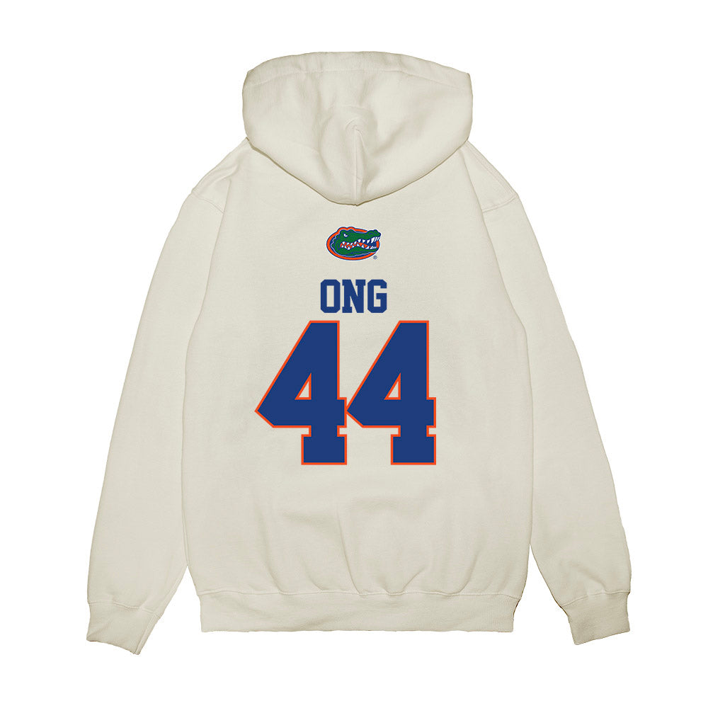 Florida - NCAA Baseball : Felix Ong - USA Raglan Premium Hooded Sweatshirt-1
