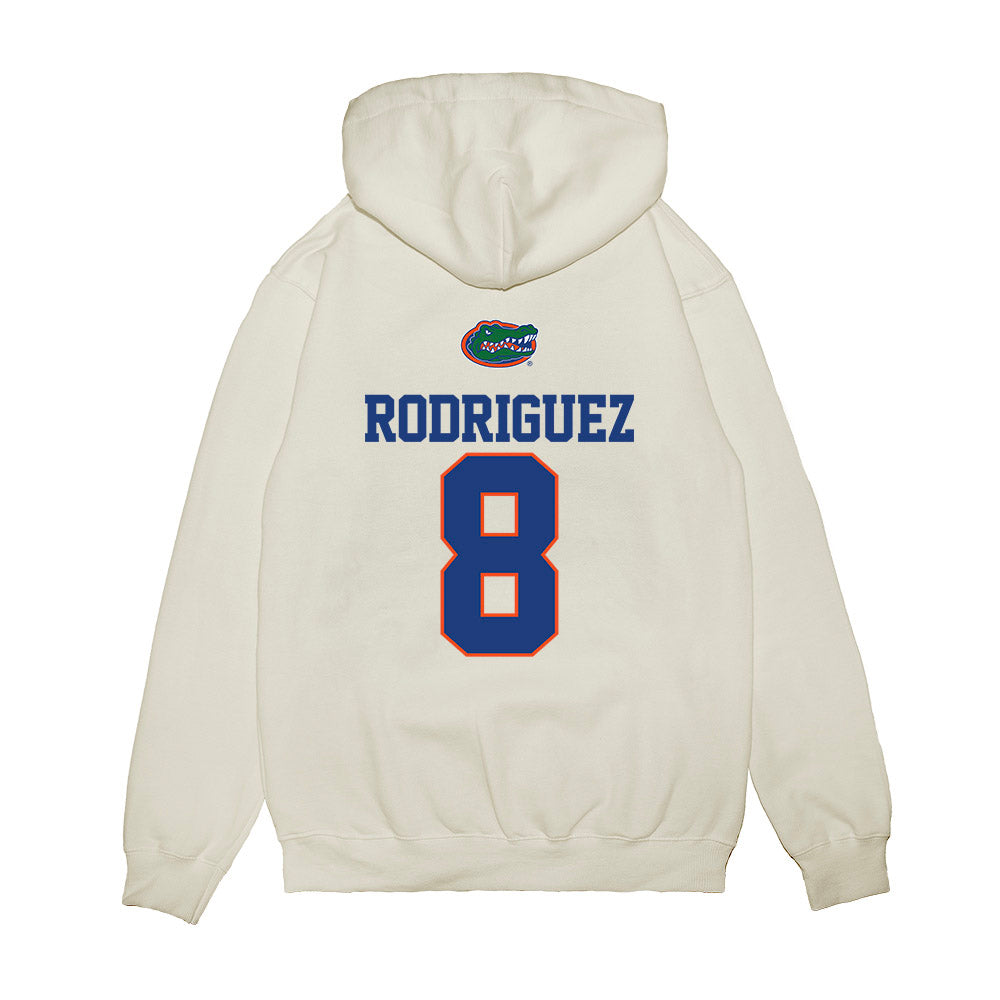 Florida - NCAA Baseball : Christian Rodriguez - USA Raglan Premium Hooded Sweatshirt-1