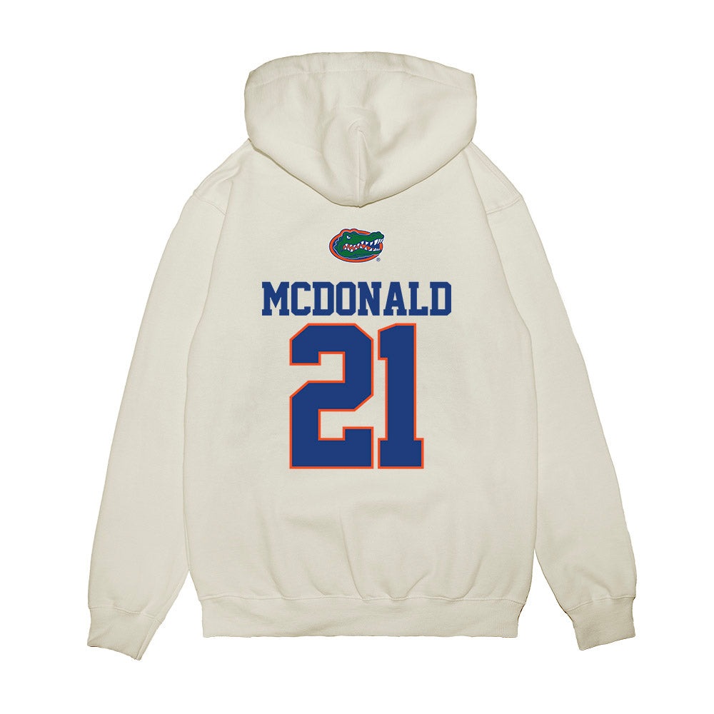 Florida - NCAA Baseball : Caden McDonald - USA Raglan Premium Hooded Sweatshirt-1