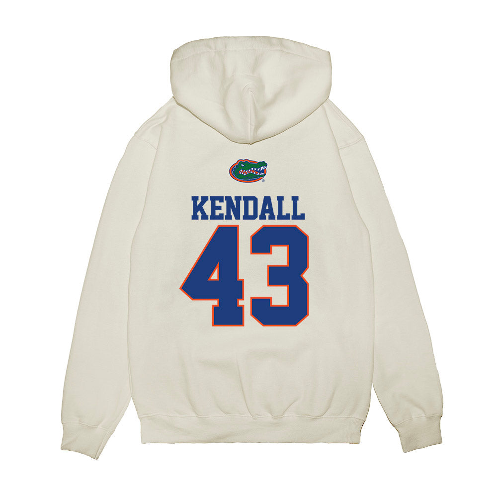 Florida - NCAA Baseball : Jacob Kendall - USA Raglan Premium Hooded Sweatshirt-1