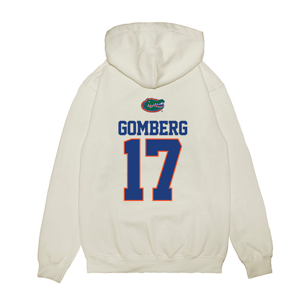 Florida - NCAA Baseball : Jacob Gomberg - USA Raglan Premium Hooded Sweatshirt-1