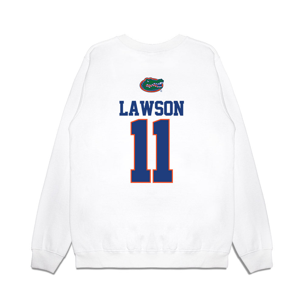 Florida - NCAA Baseball : Brendan Lawson - USA Raglan Premium Crewneck Sweatshirt-1