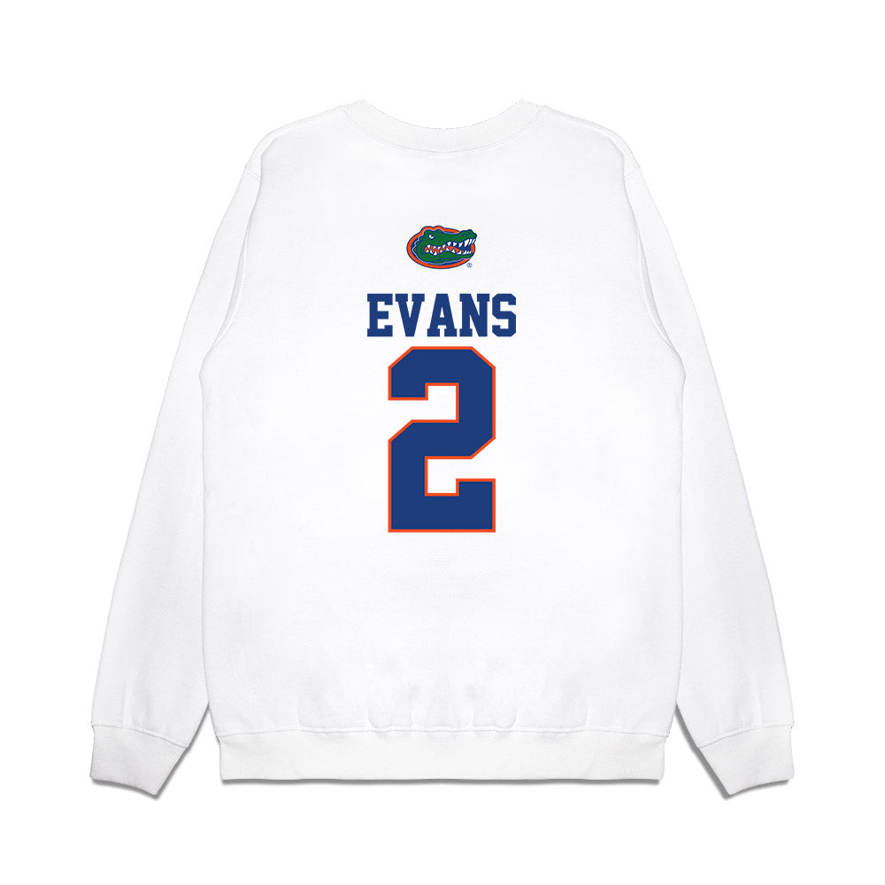 Florida - NCAA Baseball : Ty Evans - USA Raglan Premium Crewneck Sweatshirt-1