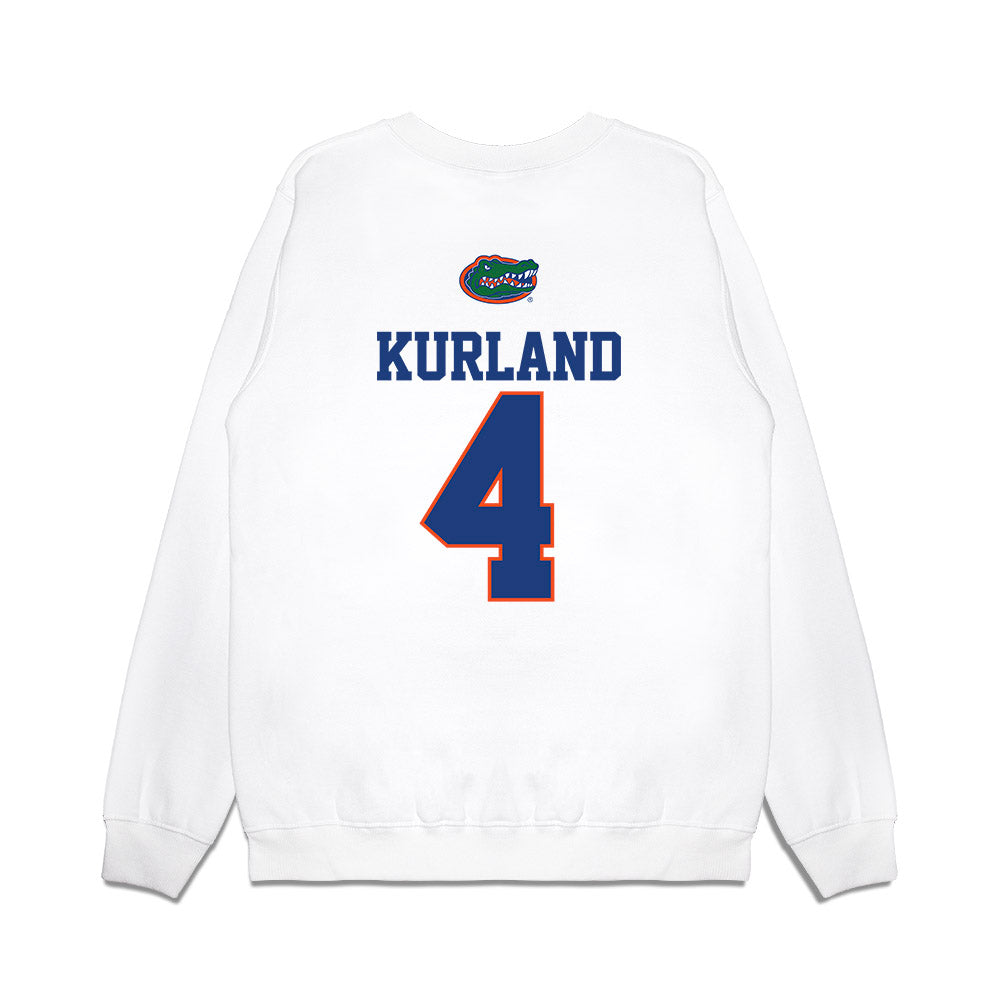 Florida - NCAA Baseball : Cade Kurland - USA Raglan Premium Crewneck Sweatshirt-1