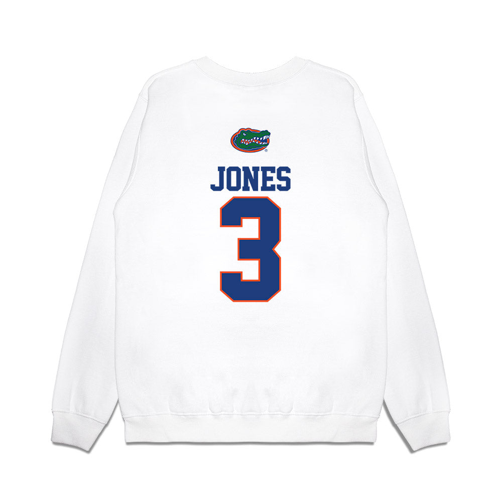 Florida - NCAA Baseball : Kyle Jones - USA Raglan Premium Crewneck Sweatshirt-1