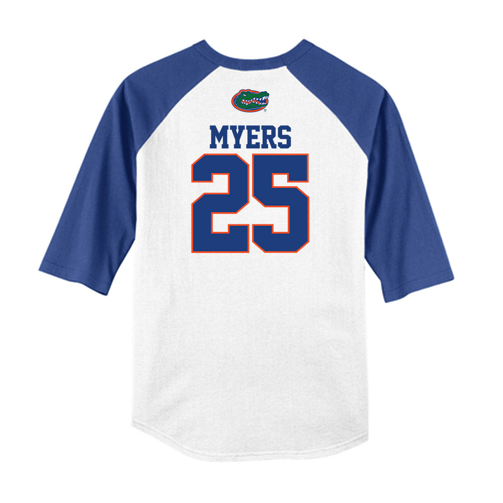 Florida - NCAA Baseball : Kolt Myers - USA Raglan Raglan Shirt-1