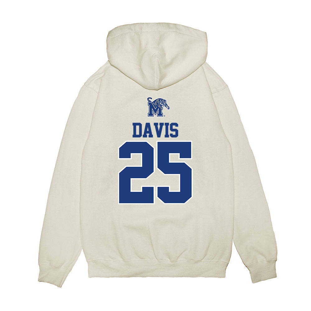 Memphis - NCAA Baseball : Cade Davis - USA Raglan Premium Hooded Sweatshirt-1