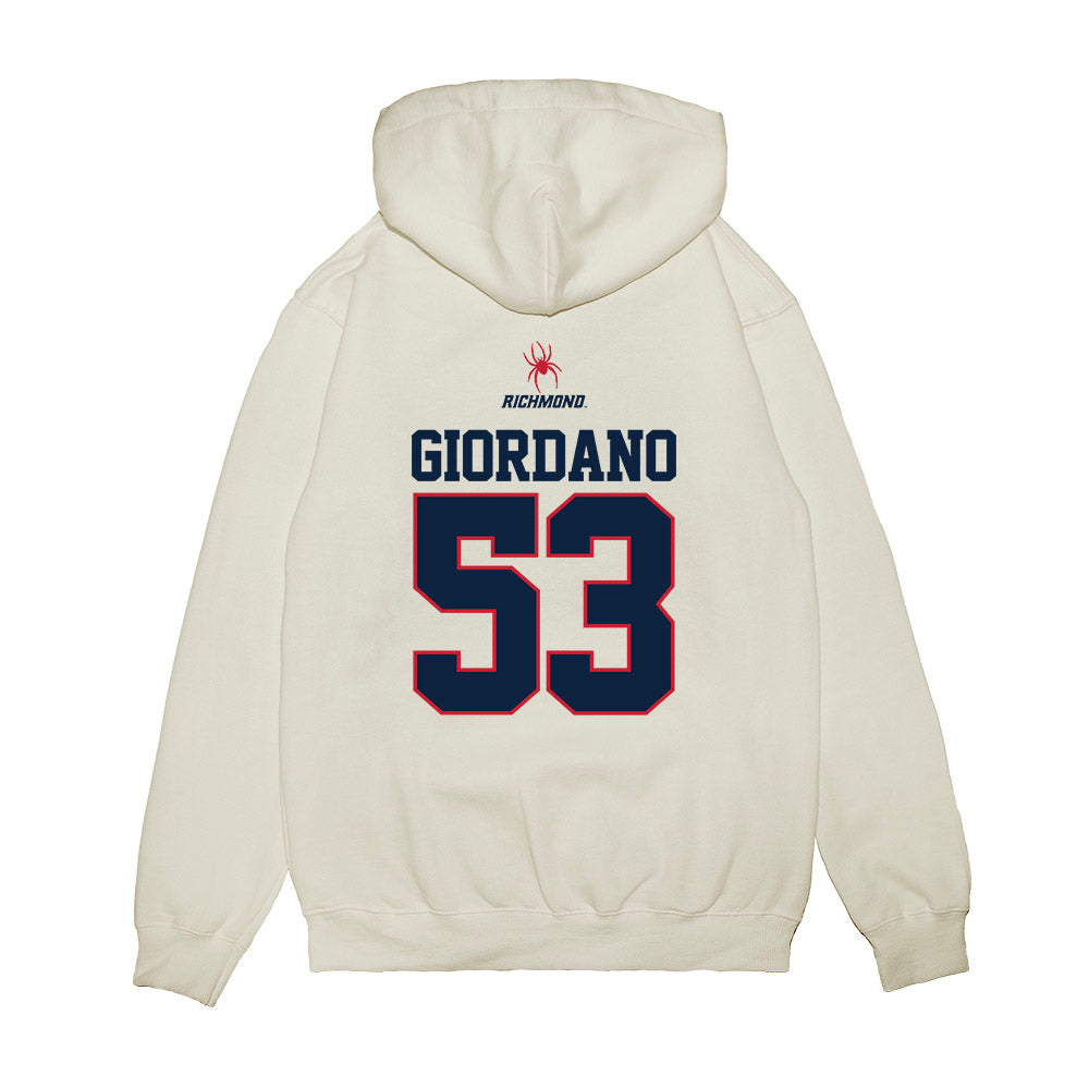 Richmond - NCAA Baseball : Joey Giordano - USA Raglan Premium Hooded Sweatshirt-1