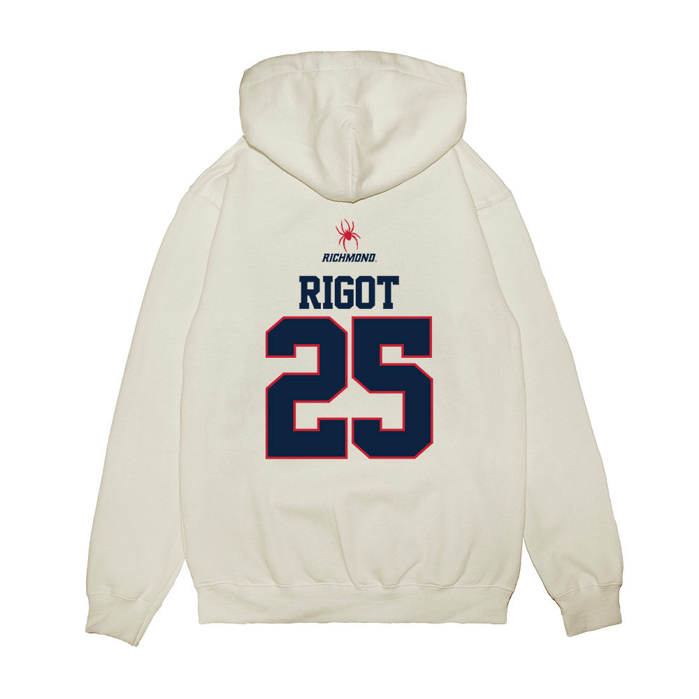 Richmond - NCAA Baseball : Tyler Rigot - USA Raglan Premium Hooded Sweatshirt-1