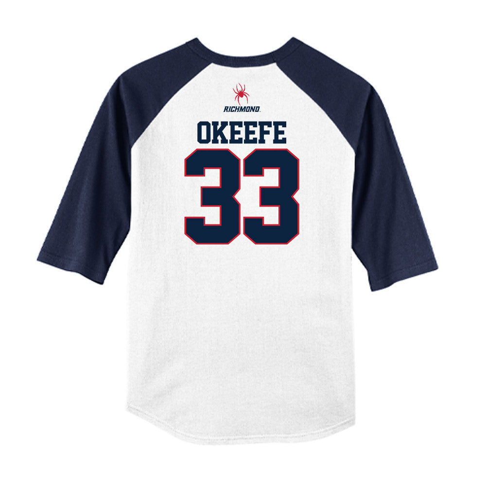 Richmond - NCAA Baseball : Aidan OKeefe - USA Raglan Raglan Shirt-1
