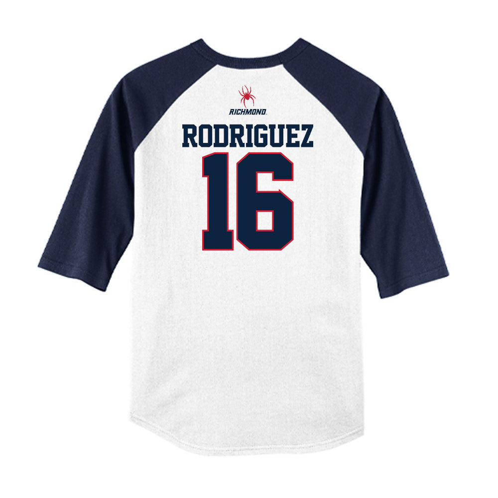 Richmond - NCAA Baseball : Esteban Rodriguez - USA Raglan Raglan Shirt-1