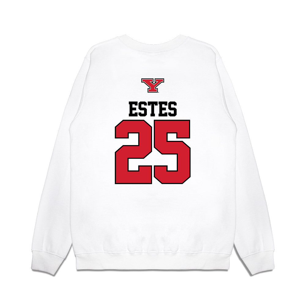 Youngstown State - NCAA Baseball : Sumner Estes - USA Raglan Premium Crewneck Sweatshirt-1