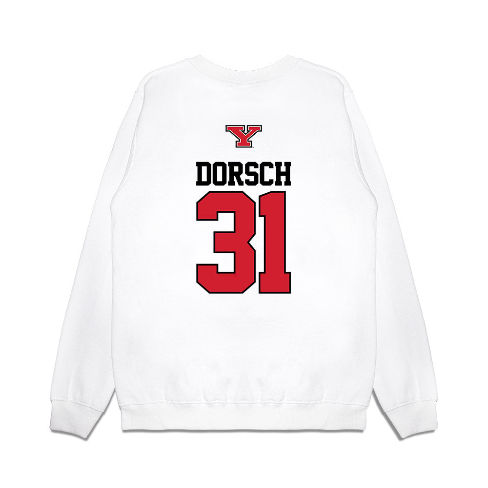 Youngstown State - NCAA Baseball : Aidan Dorsch - USA Raglan Premium Crewneck Sweatshirt-1