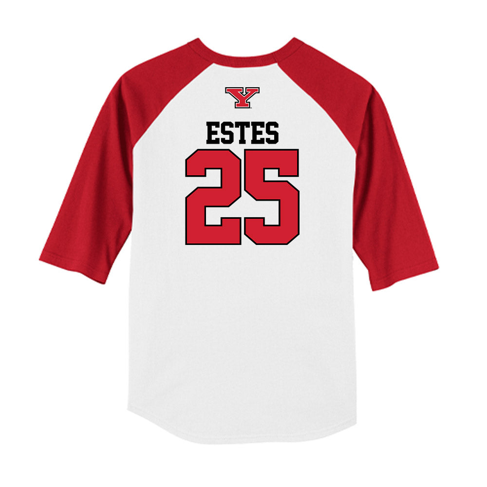 Youngstown State - NCAA Baseball : Sumner Estes - USA Raglan Raglan Shirt-1
