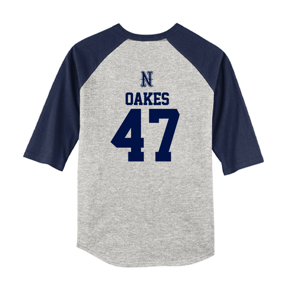 Nevada - NCAA Baseball : Ryan Oakes - USA Raglan Youth Raglan T-Shirt-1