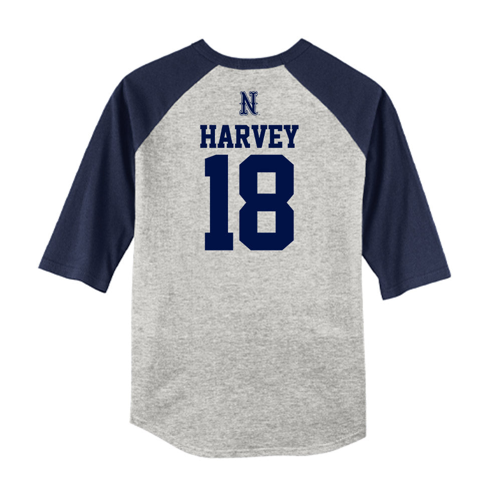 Nevada - NCAA Baseball : Jake Harvey - USA Raglan Raglan Shirt-1