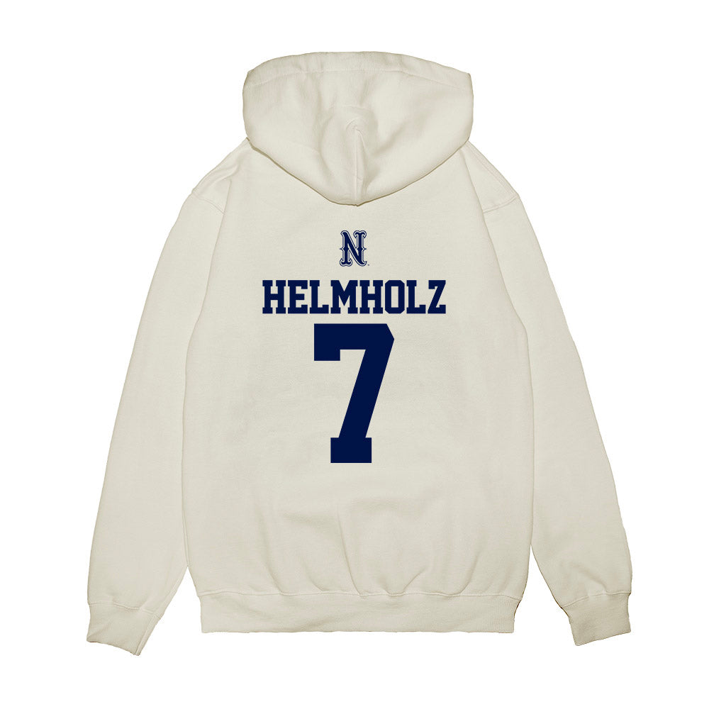 Nevada - NCAA Baseball : Jack Helmholz - USA Raglan Premium Hooded Sweatshirt-1