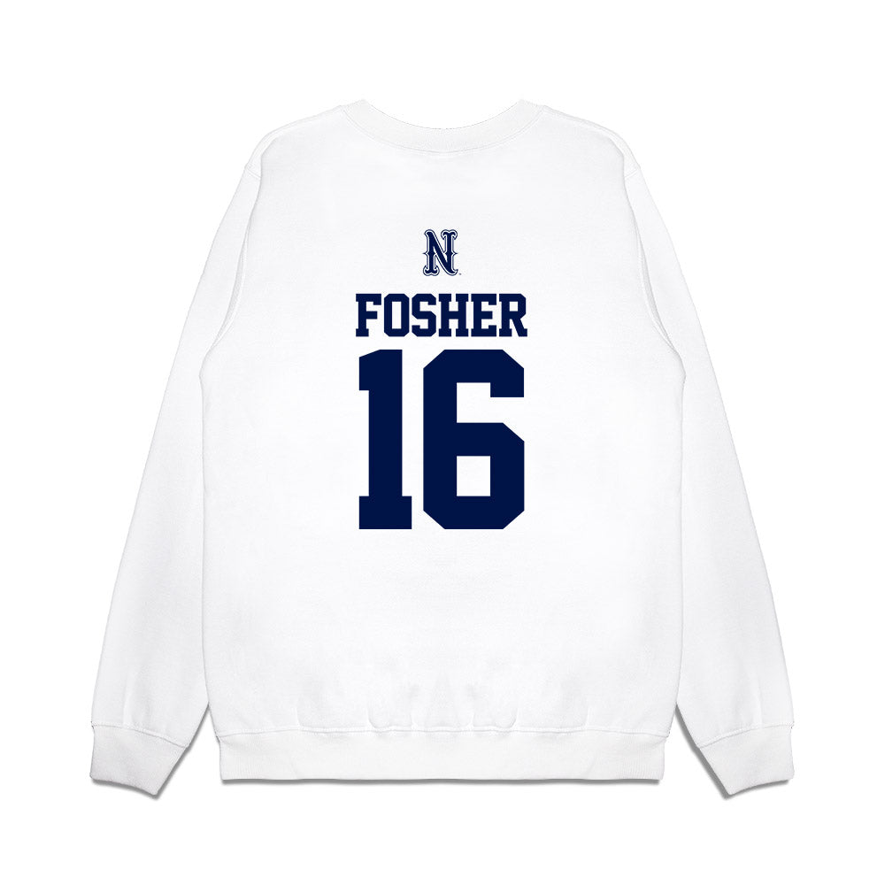 Nevada - NCAA Baseball : Peyton Fosher - USA Raglan Premium Crewneck Sweatshirt-1