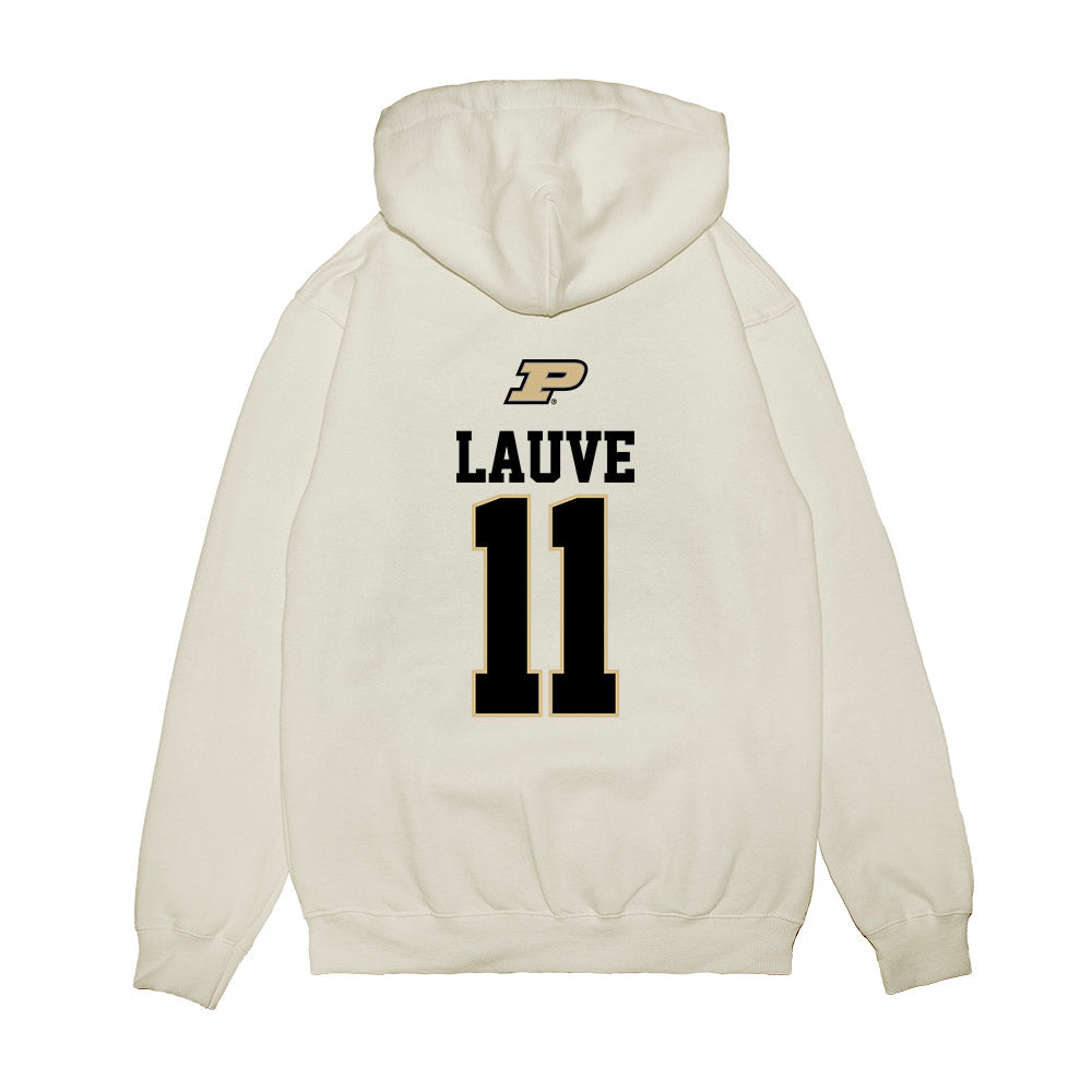 Purdue - NCAA Baseball : Lance Lauve - USA Raglan Premium Hooded Sweatshirt-1
