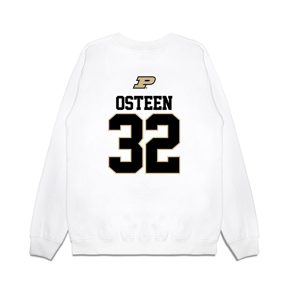 Purdue - NCAA Baseball : Matthew Osteen - USA Raglan Premium Crewneck Sweatshirt-1