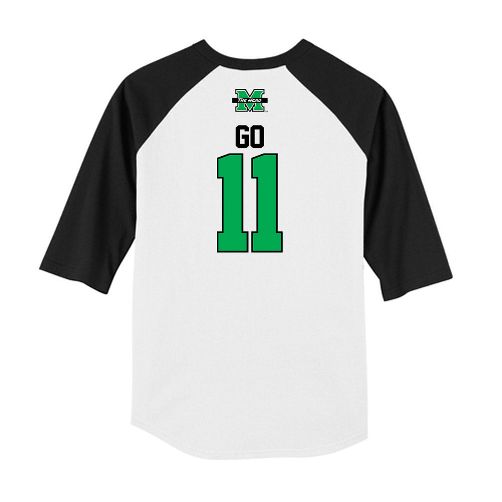 Marshall - NCAA Baseball : Mattheson Go - USA Raglan Raglan Shirt-1