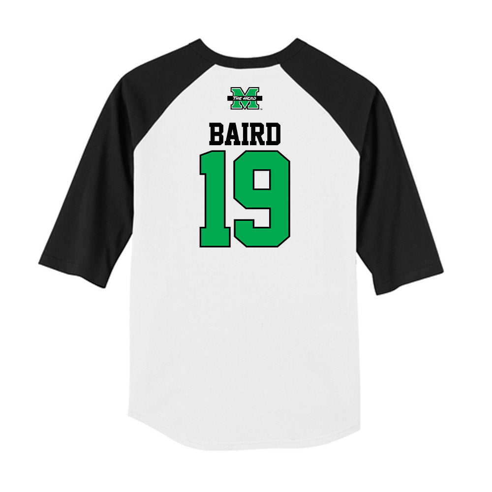 Marshall - NCAA Baseball : Tim Baird - USA Raglan Raglan Shirt-1