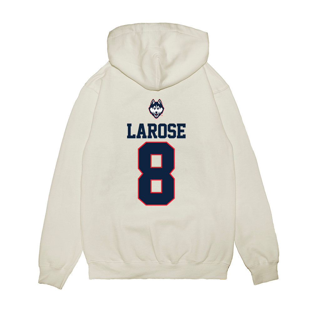 UConn - NCAA Baseball : Jack Larose - USA Raglan Premium Hooded Sweatshirt-1