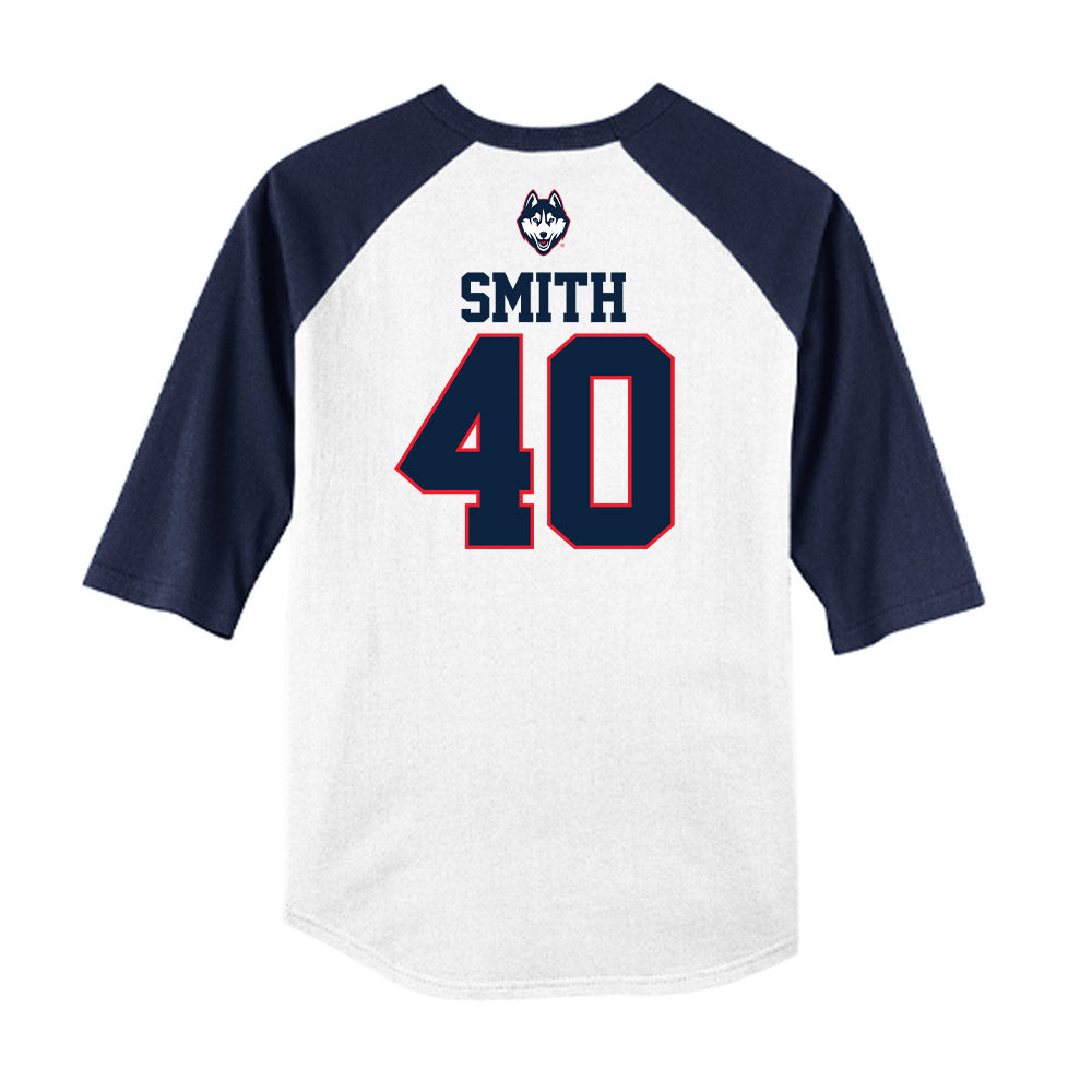 UConn - NCAA Baseball : Drew Smith - USA Raglan Raglan Shirt-1
