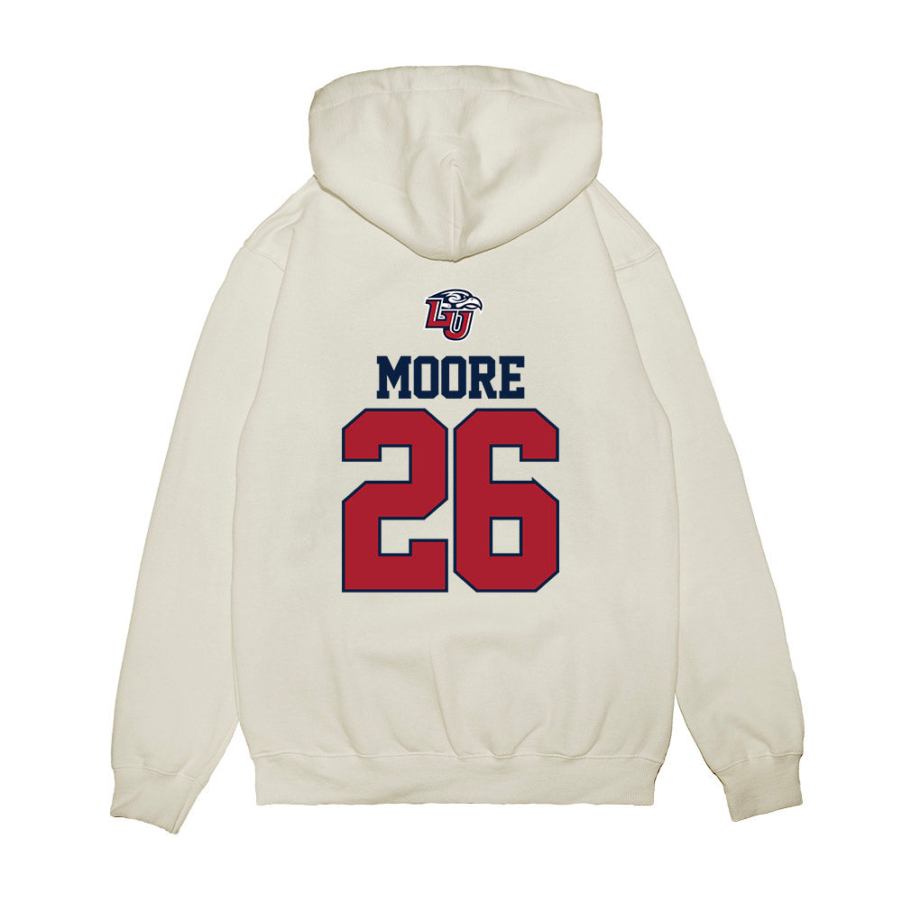 Liberty - NCAA Baseball : Tucker Moore - USA Raglan Premium Hooded Sweatshirt-1