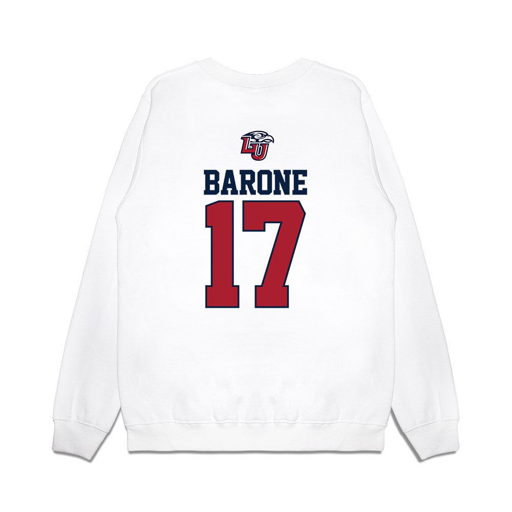 Liberty - NCAA Baseball : Nick Barone - USA Raglan Premium Crewneck Sweatshirt-1
