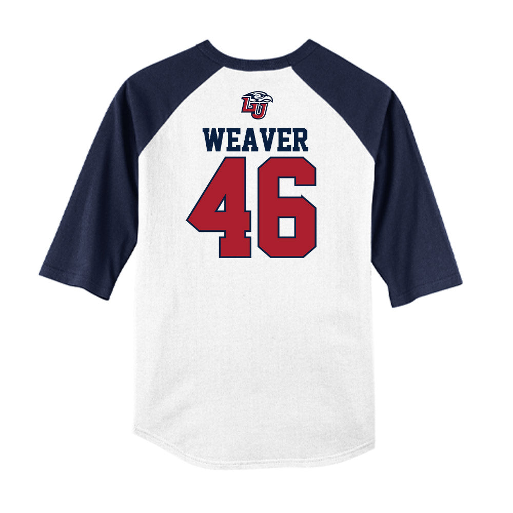 Liberty - NCAA Baseball : Braden Weaver - USA Raglan Raglan Shirt-1