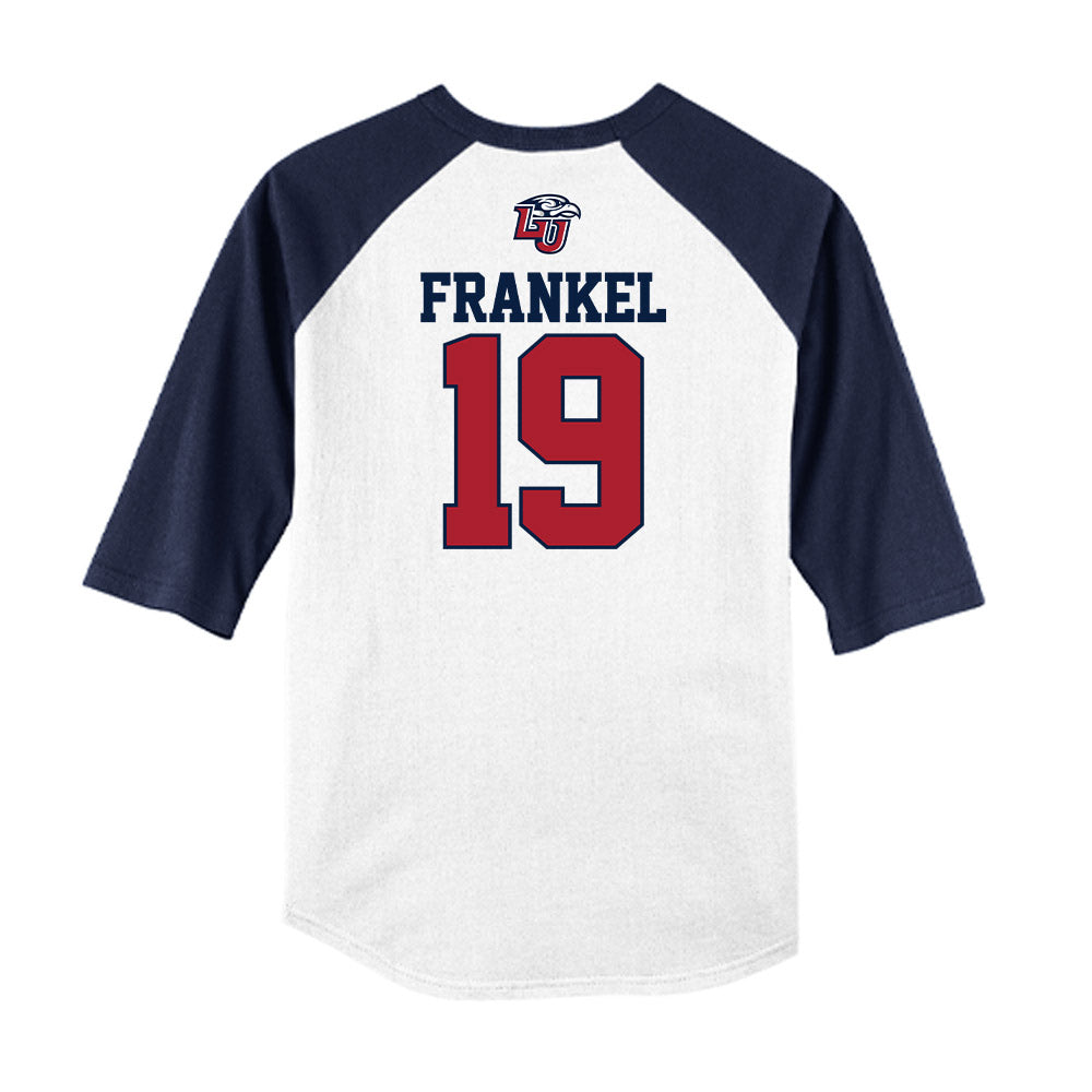 Liberty - NCAA Baseball : Jack Frankel - USA Raglan Raglan Shirt-1